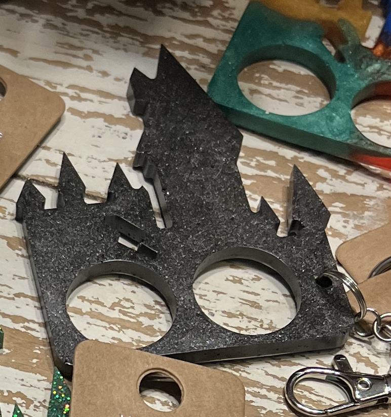 Hogwarts Self Defense Keychain