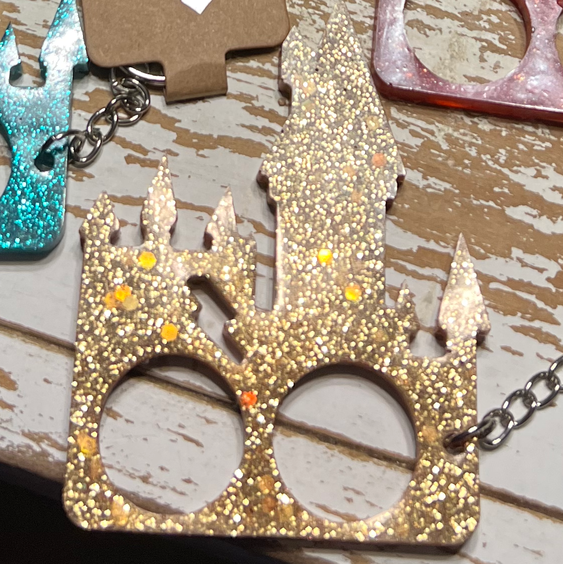 Fearless Hogwarts Castle Self Defense Keychain