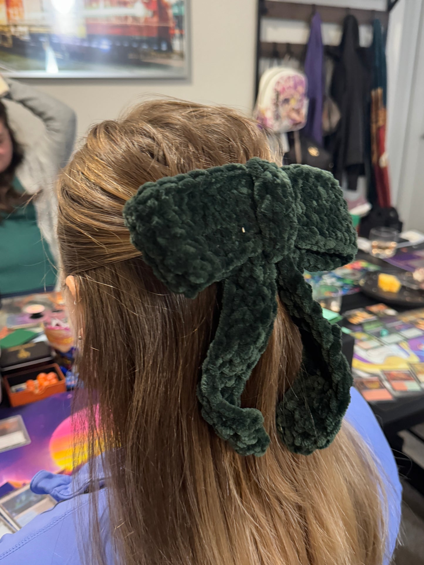 Plush Hair Bow