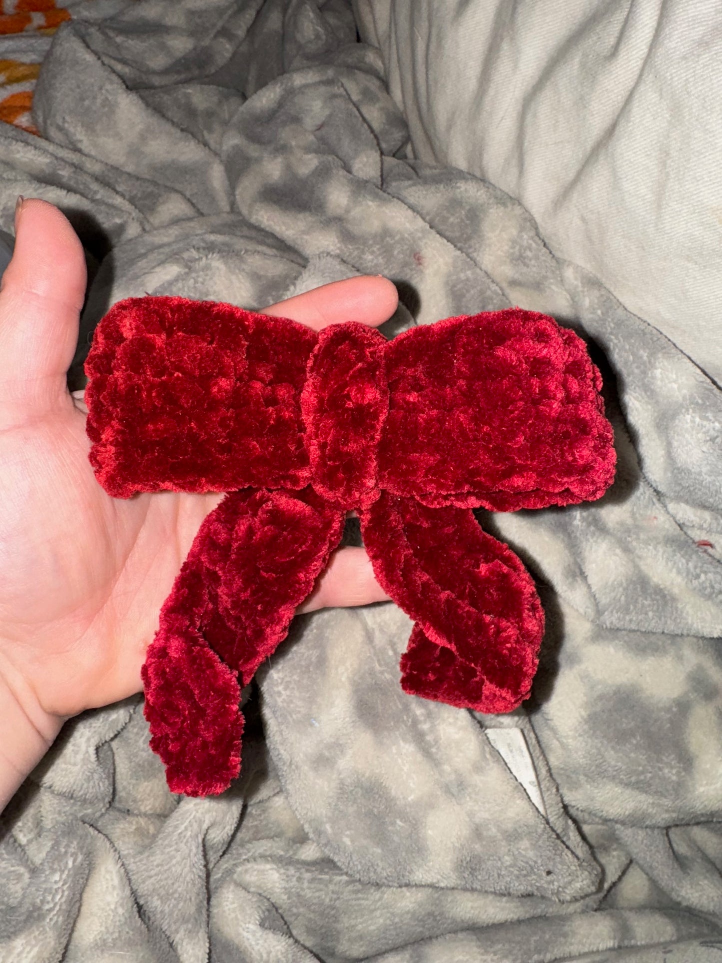 Plush Hair Bow