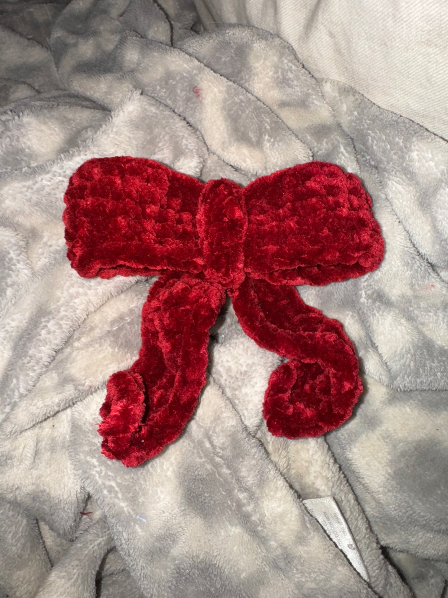 Plush Hair Bow