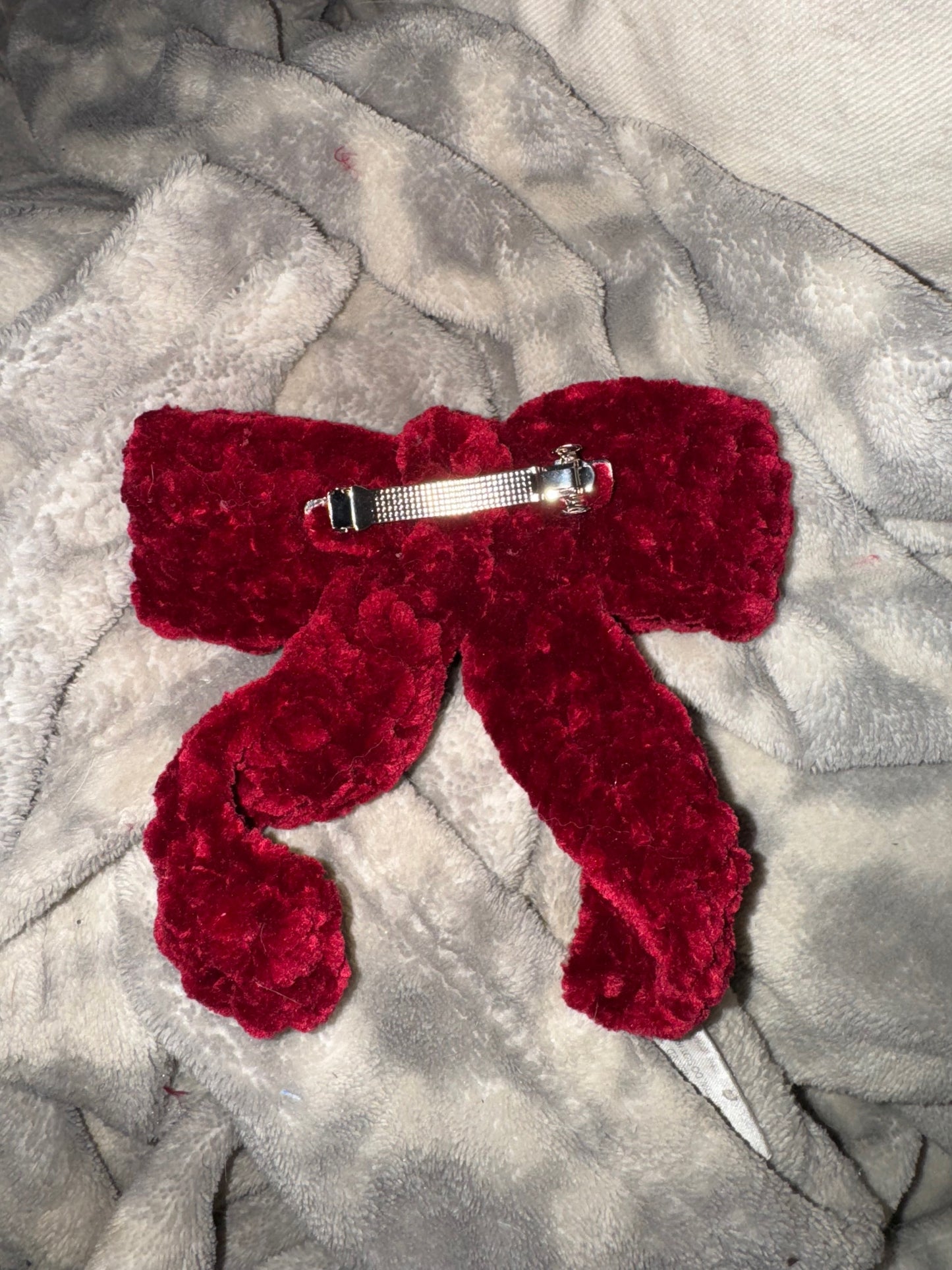 Plush Hair Bow