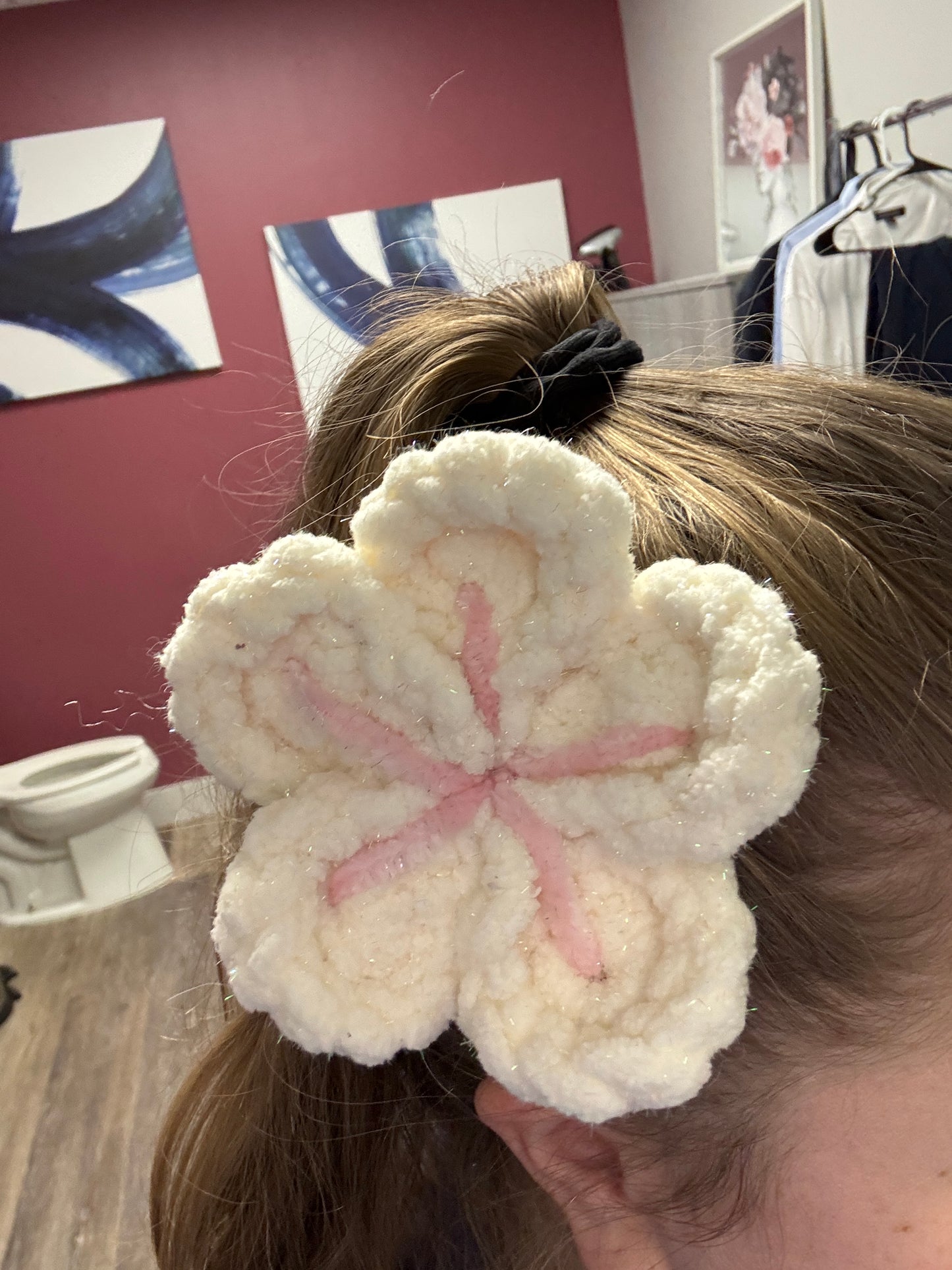 Flower Hair Clip
