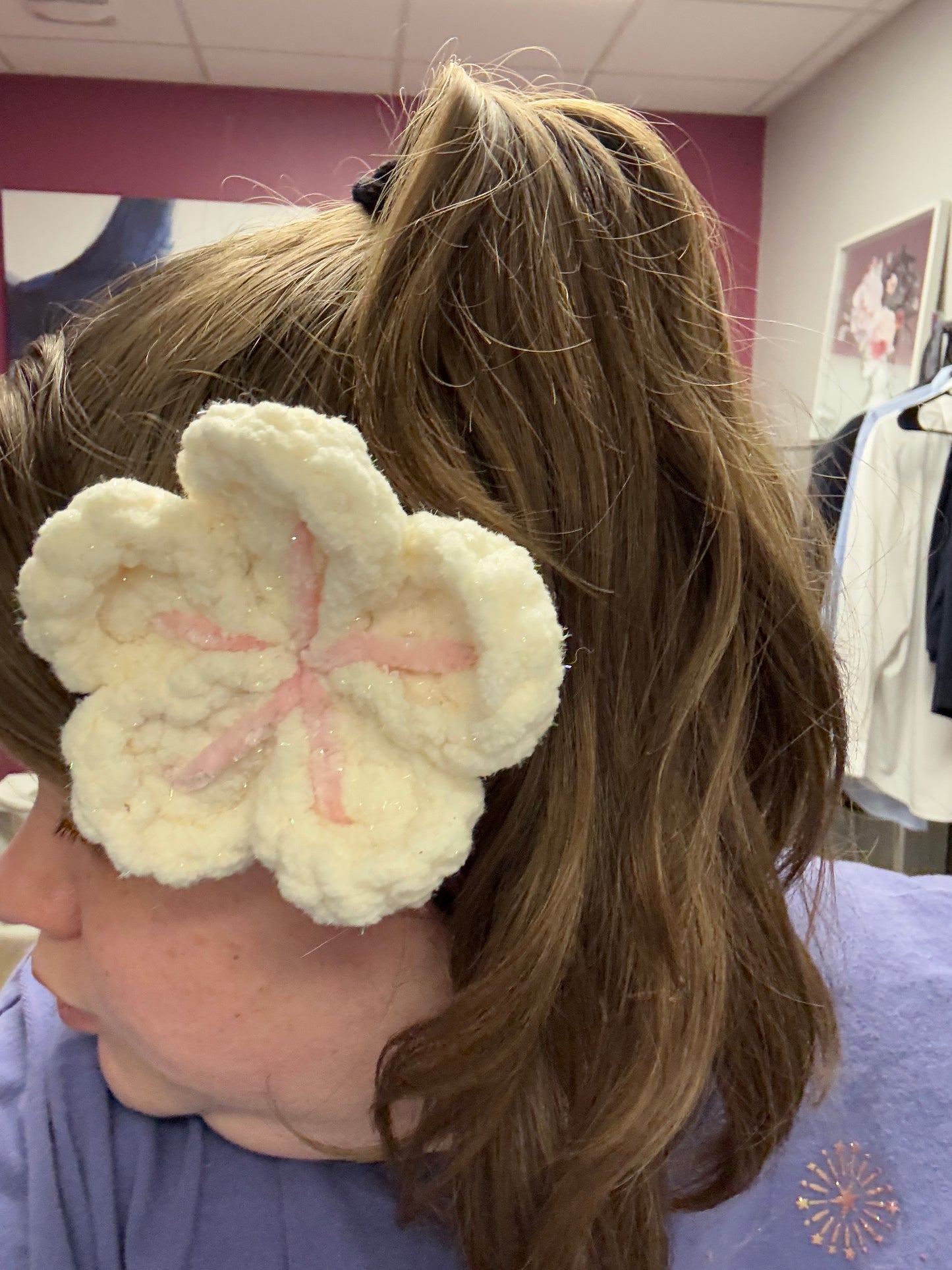 Flower Hair Clip