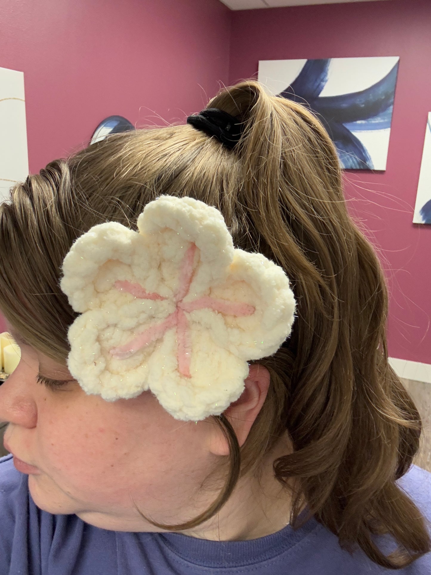 Flower Hair Clip