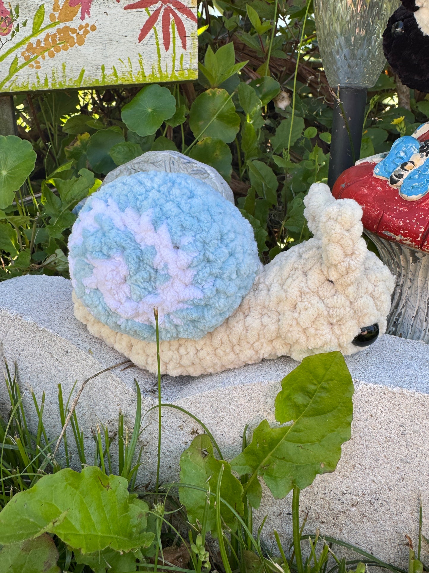 Garden Snail Bugling