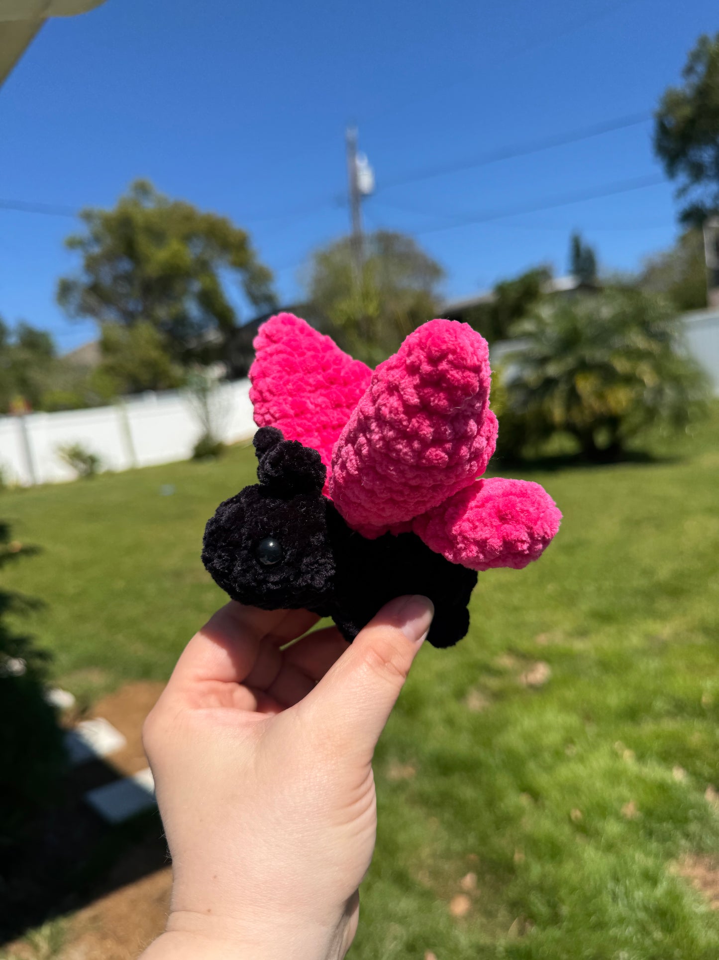 Pink Butterfly Bugling