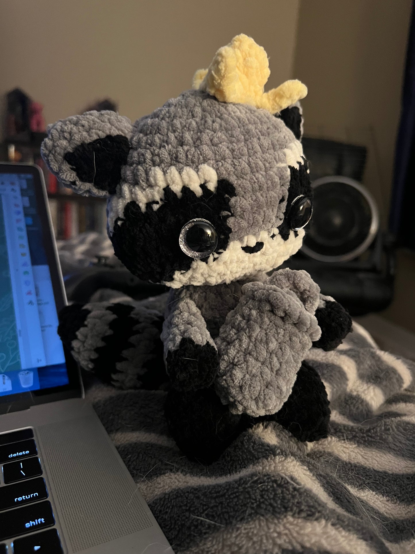 Baby Trash Raccoon