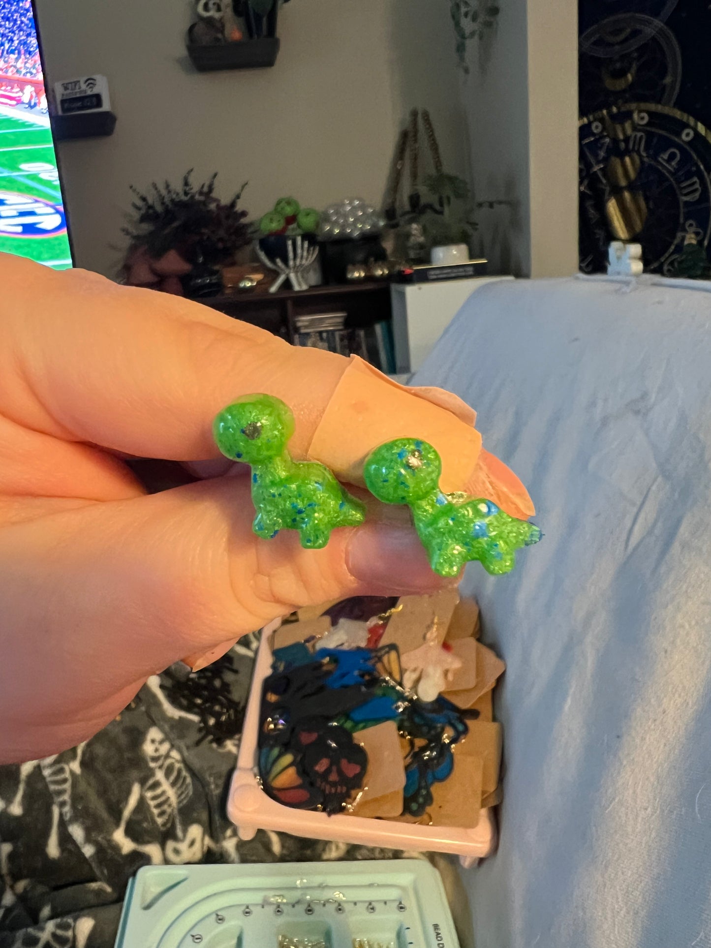 Tyrannosaurus Rex Dinosaur Earring Set