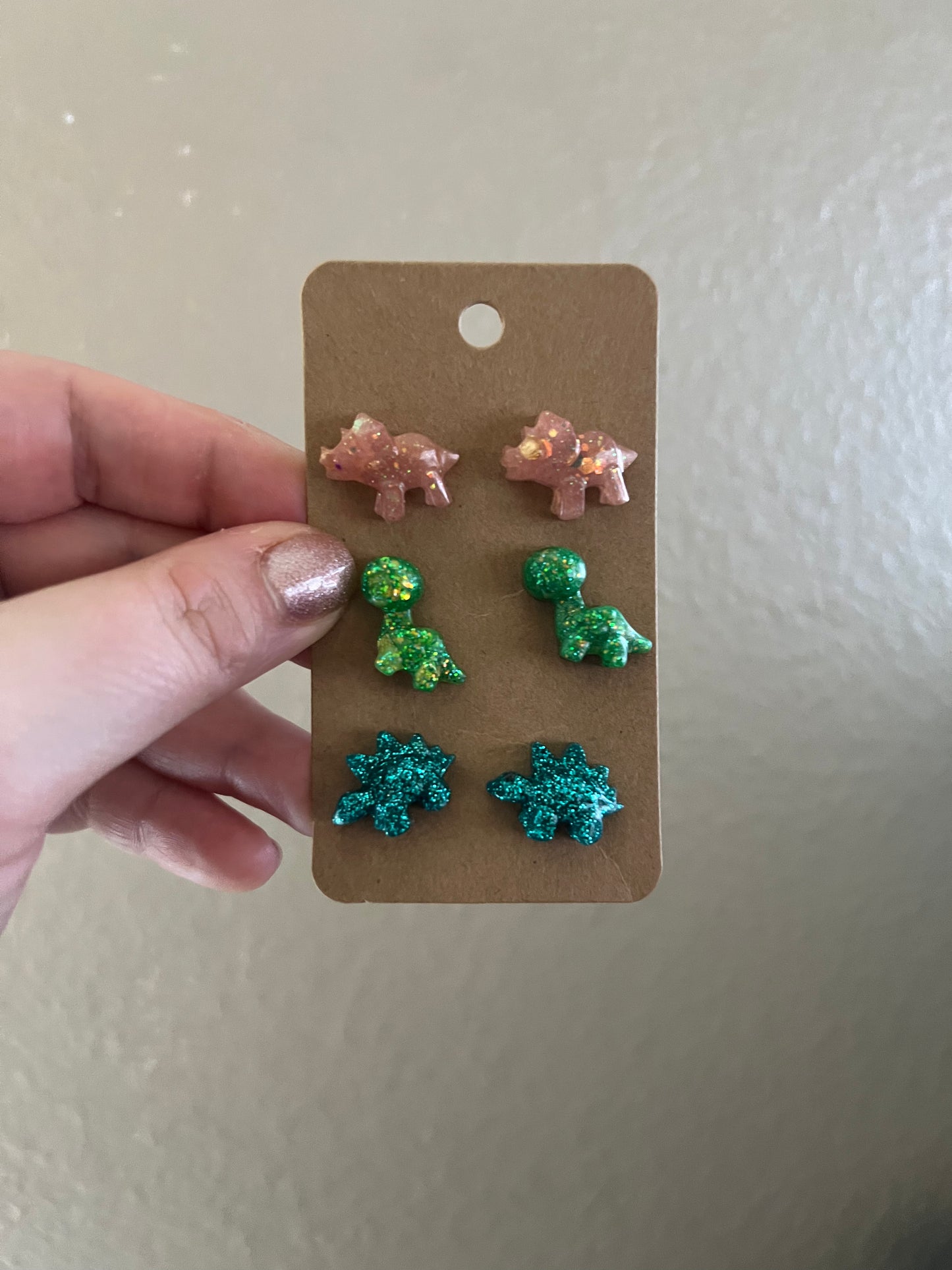 Tyrannosaurus Rex Dinosaur Earring Set