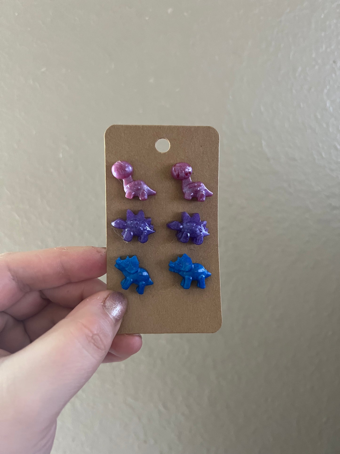 Tyrannosaurus Rex Dinosaur Earring Set