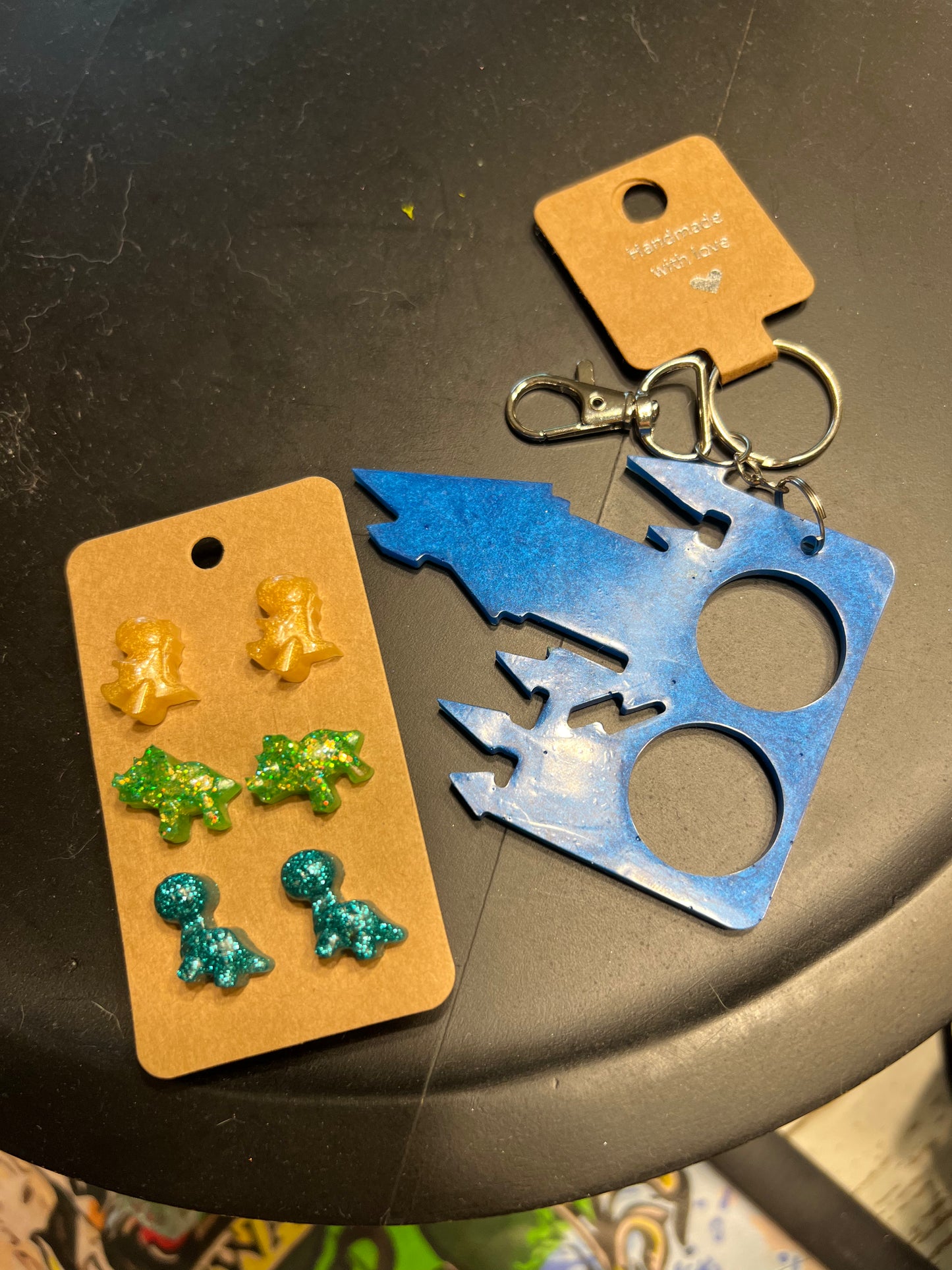 Tyrannosaurus Rex Dinosaur Earring Set