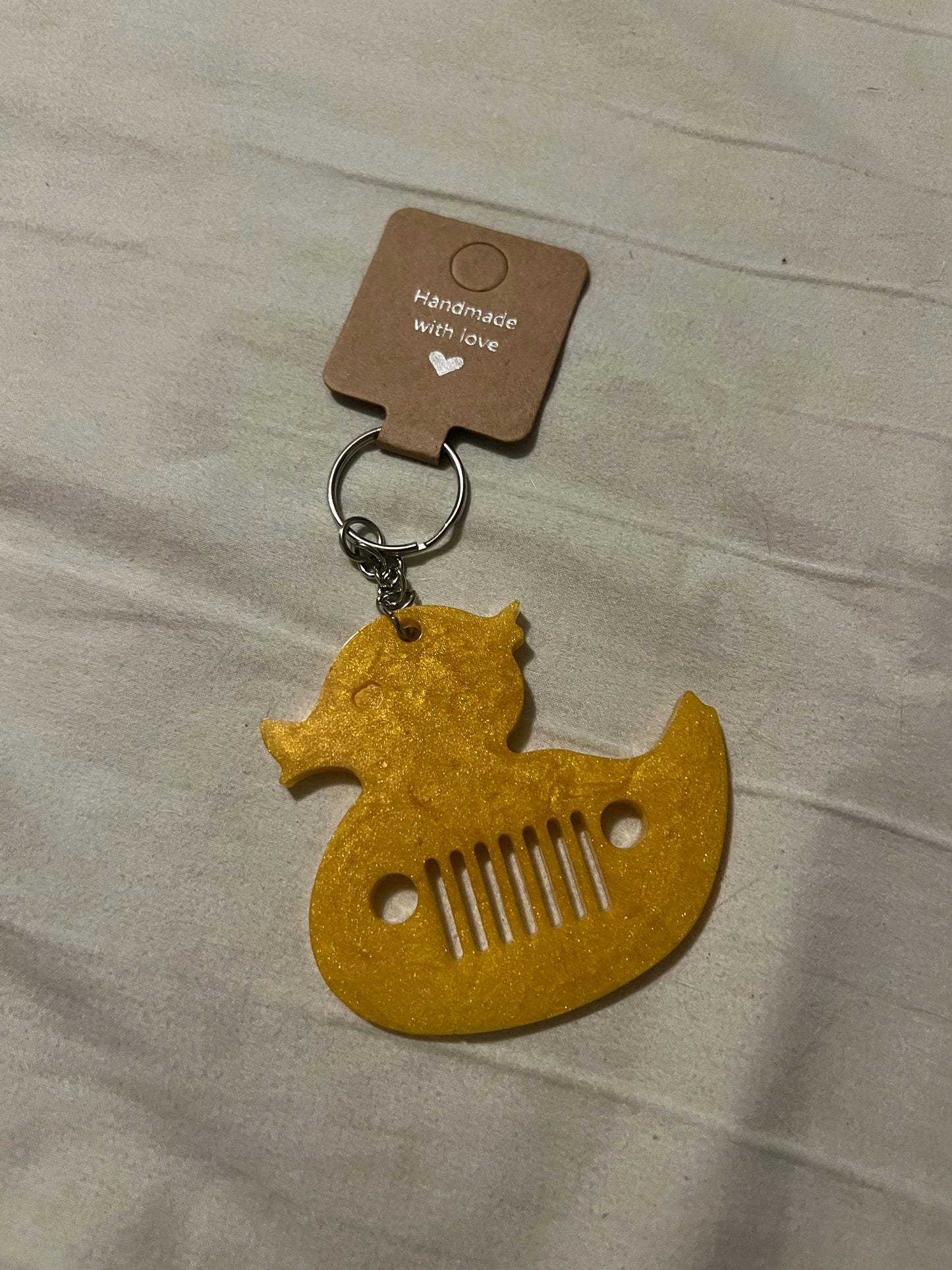 Duck Jeeper Keychain