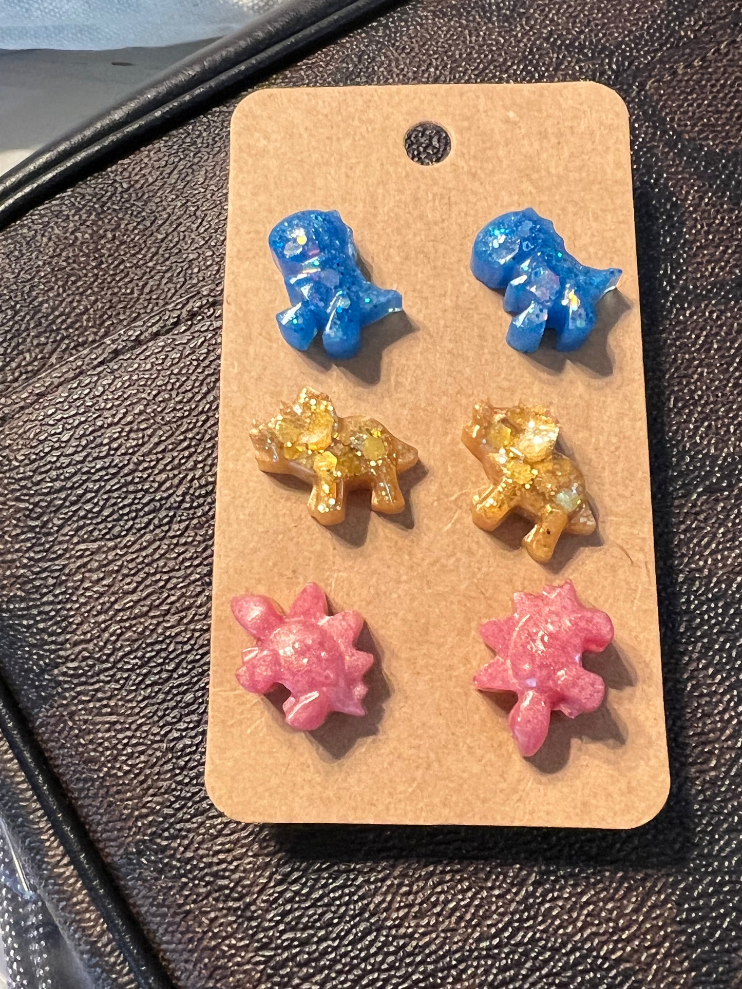 Tyrannosaurus Rex Dinosaur Earring Set