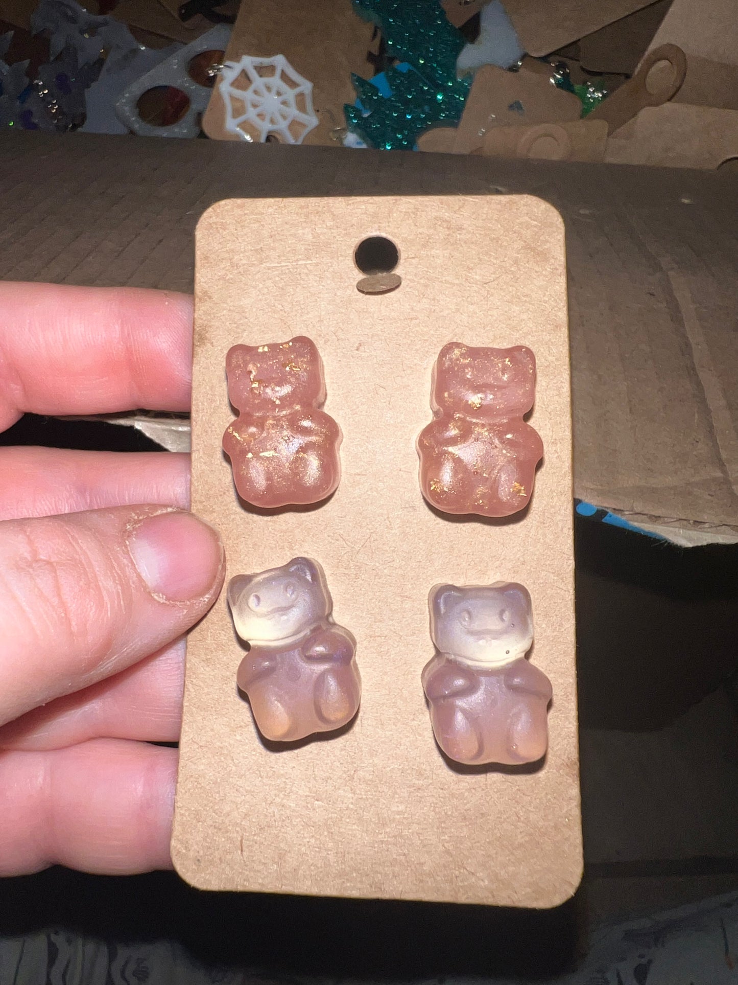Gummy Bear Stud Earrings