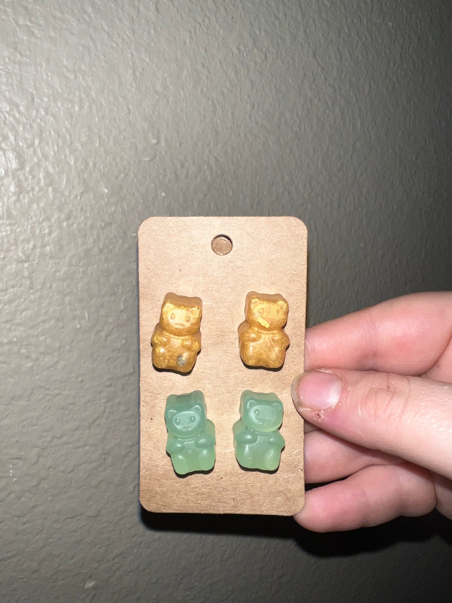 Gummy Bear Stud Earrings