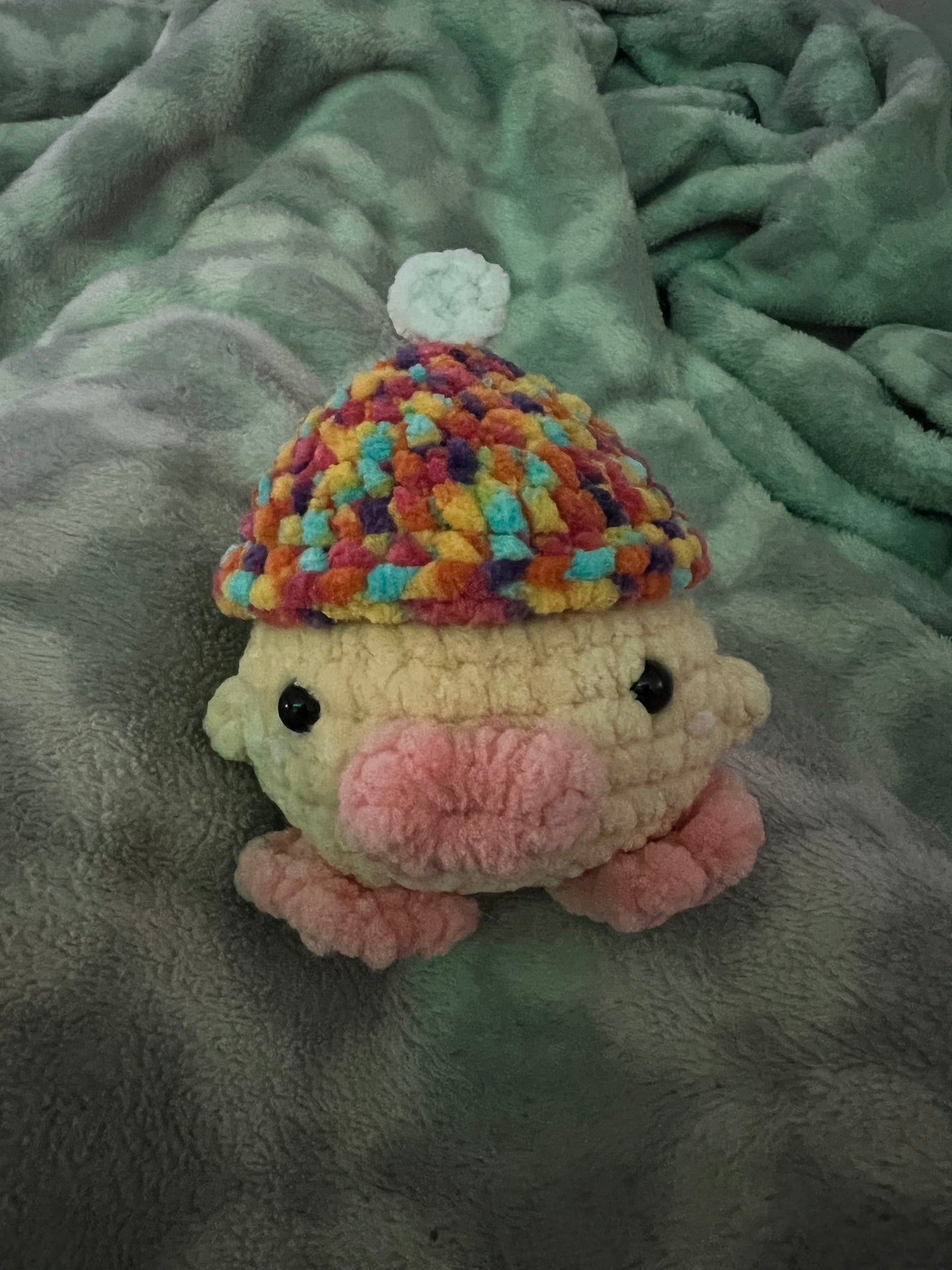 Tiny Duckling with Hat