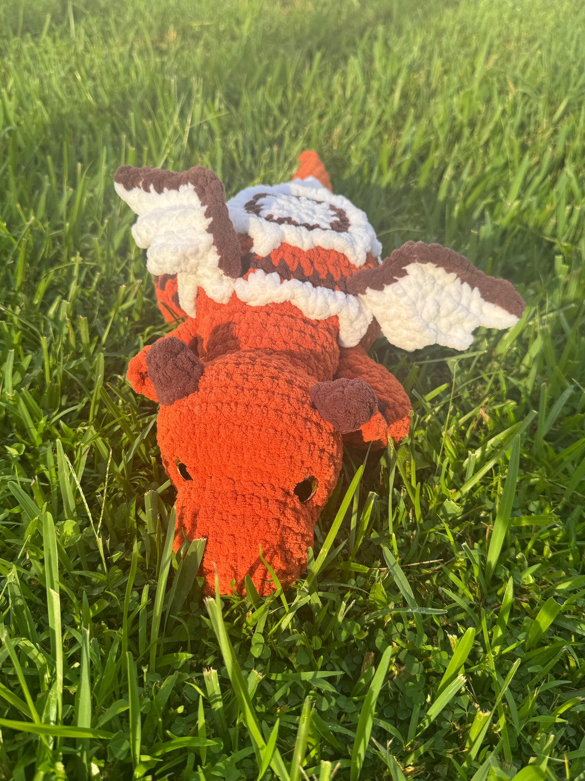 CinnaBurn the Pumpkin Spice Dragon
