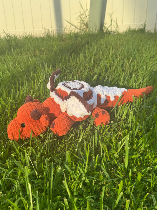 CinnaBurn the Pumpkin Spice Dragon