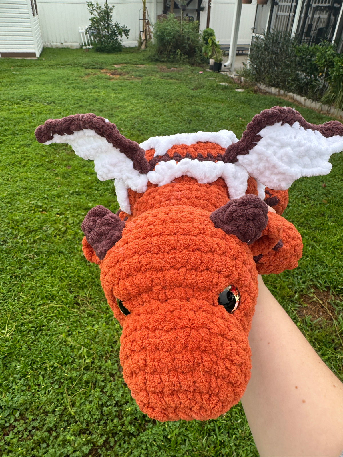CinnaBurn the Pumpkin Spice Dragon