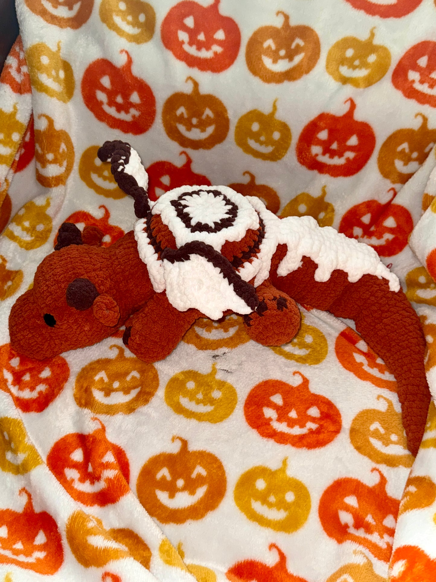 CinnaBurn the Pumpkin Spice Dragon