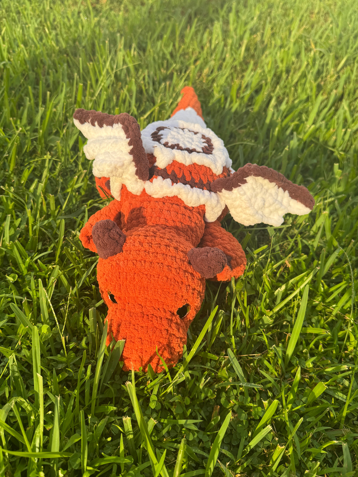 CinnaBurn the Pumpkin Spice Dragon