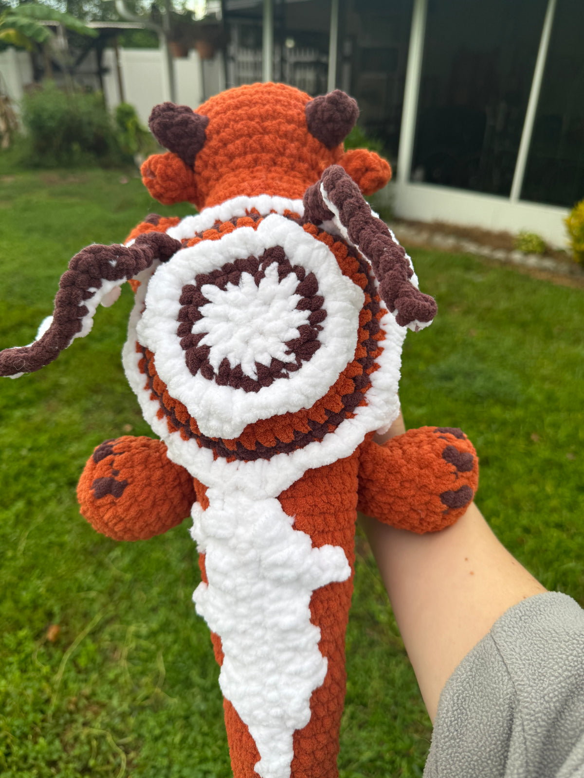 CinnaBurn the Pumpkin Spice Dragon