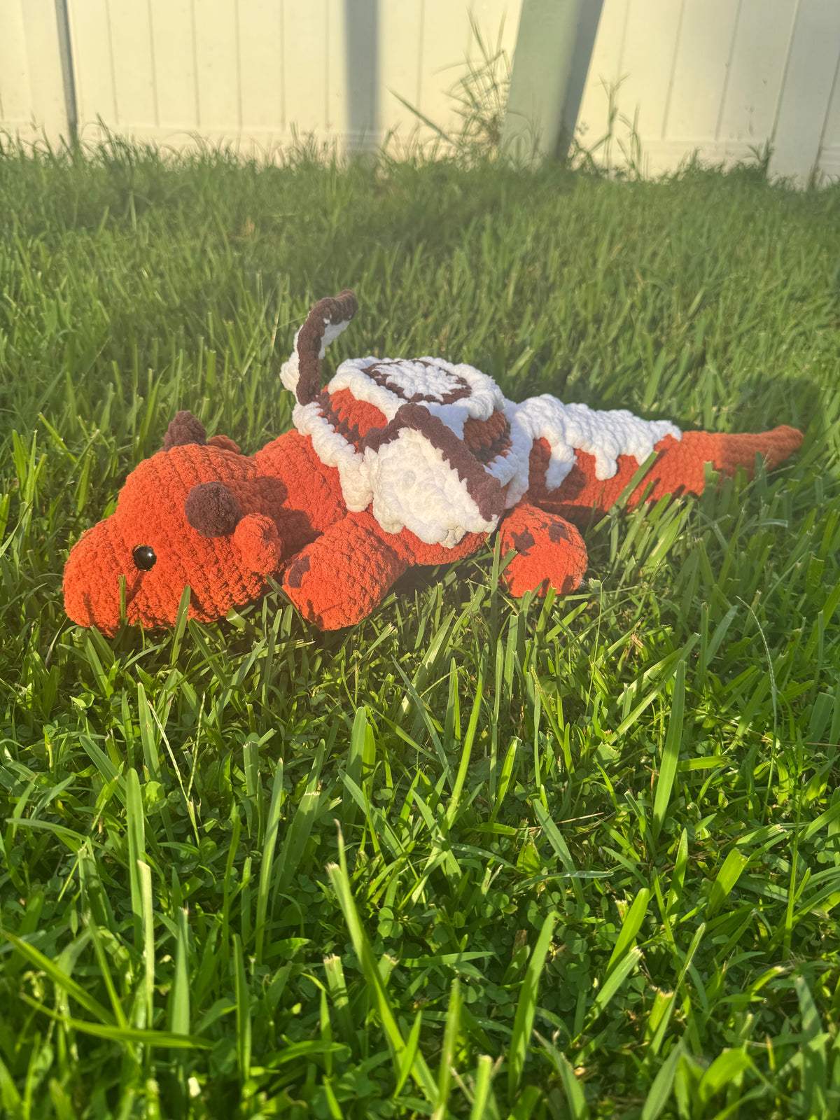 CinnaBurn the Pumpkin Spice Dragon