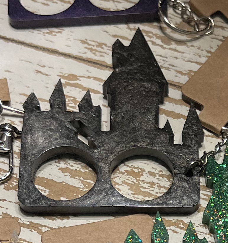 Reputation Hogwarts Castle Self Defense Keychain