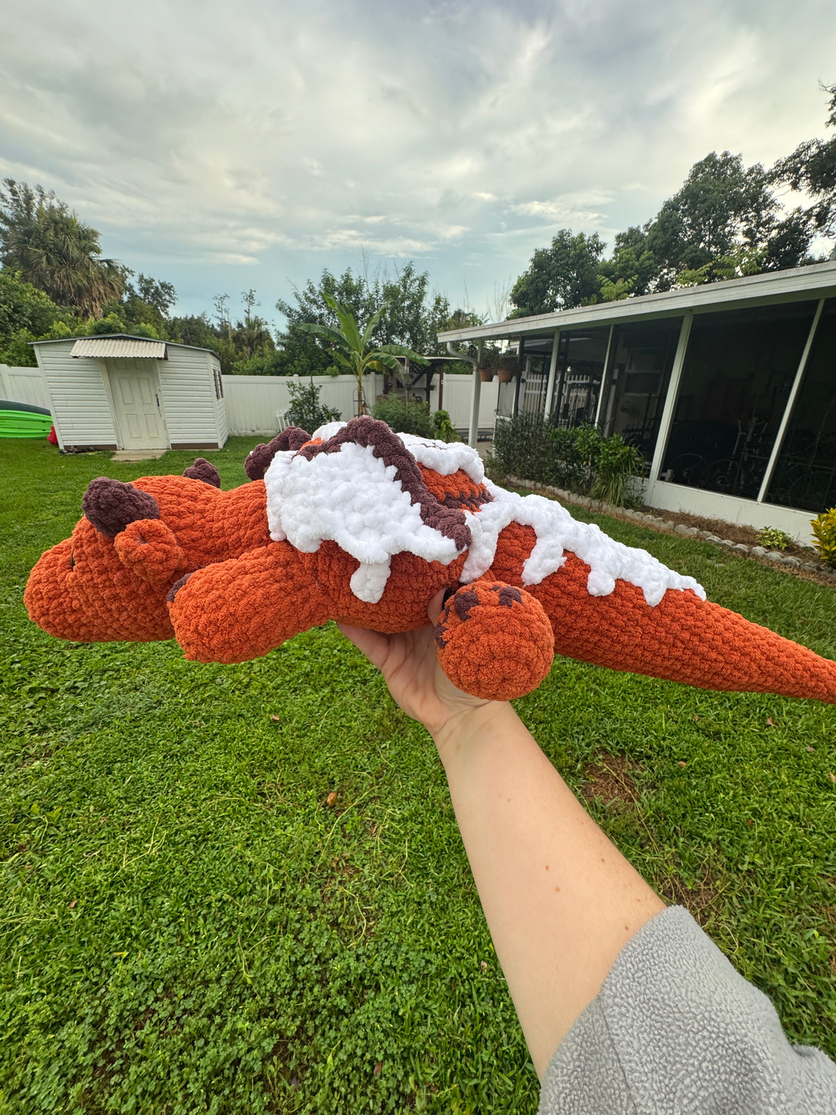 CinnaBurn the Pumpkin Spice Dragon