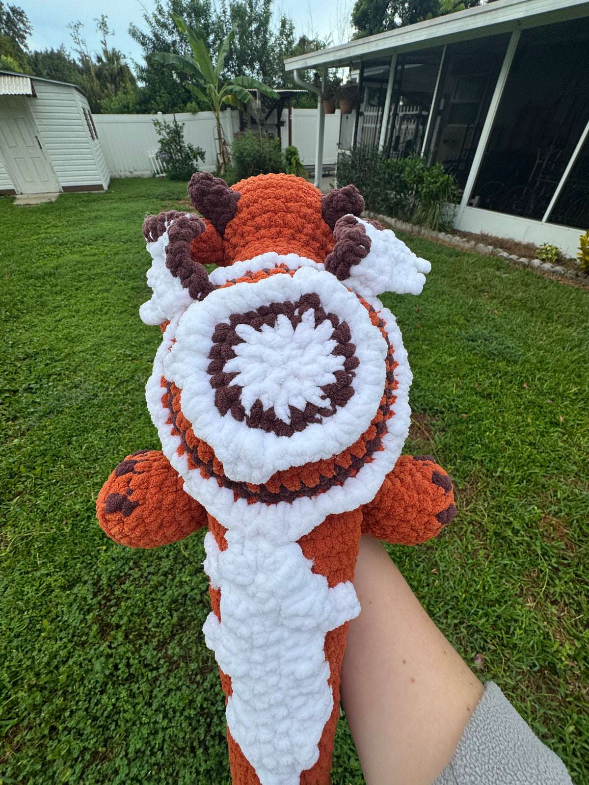 CinnaBurn the Pumpkin Spice Dragon