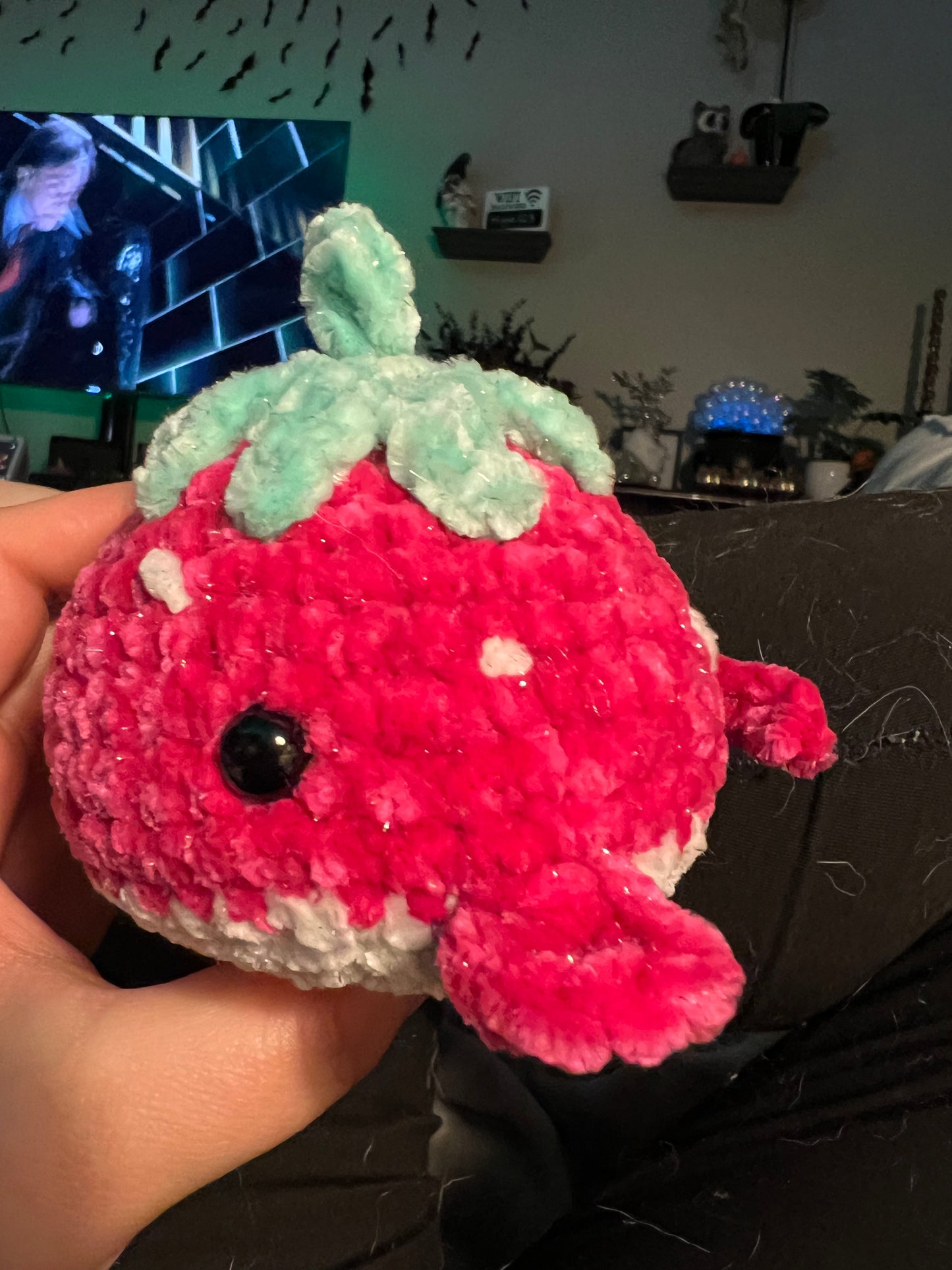 Strawberry Whale