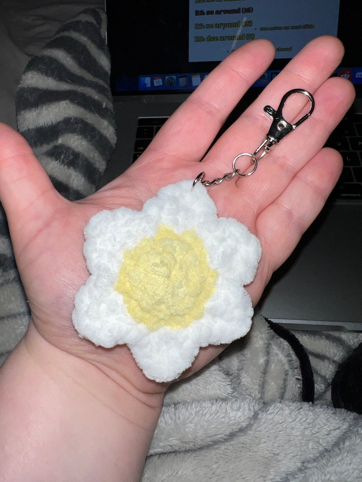 Daisy Keychain