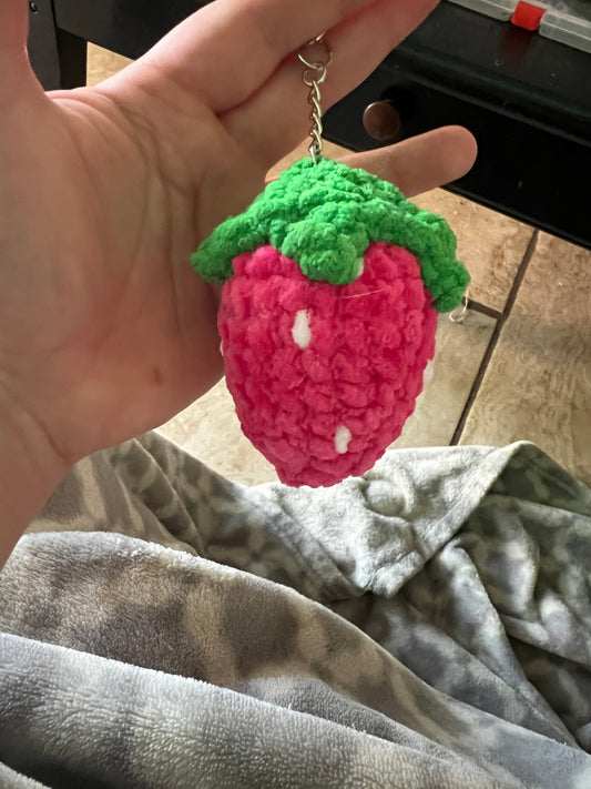 Strawberry Keychain