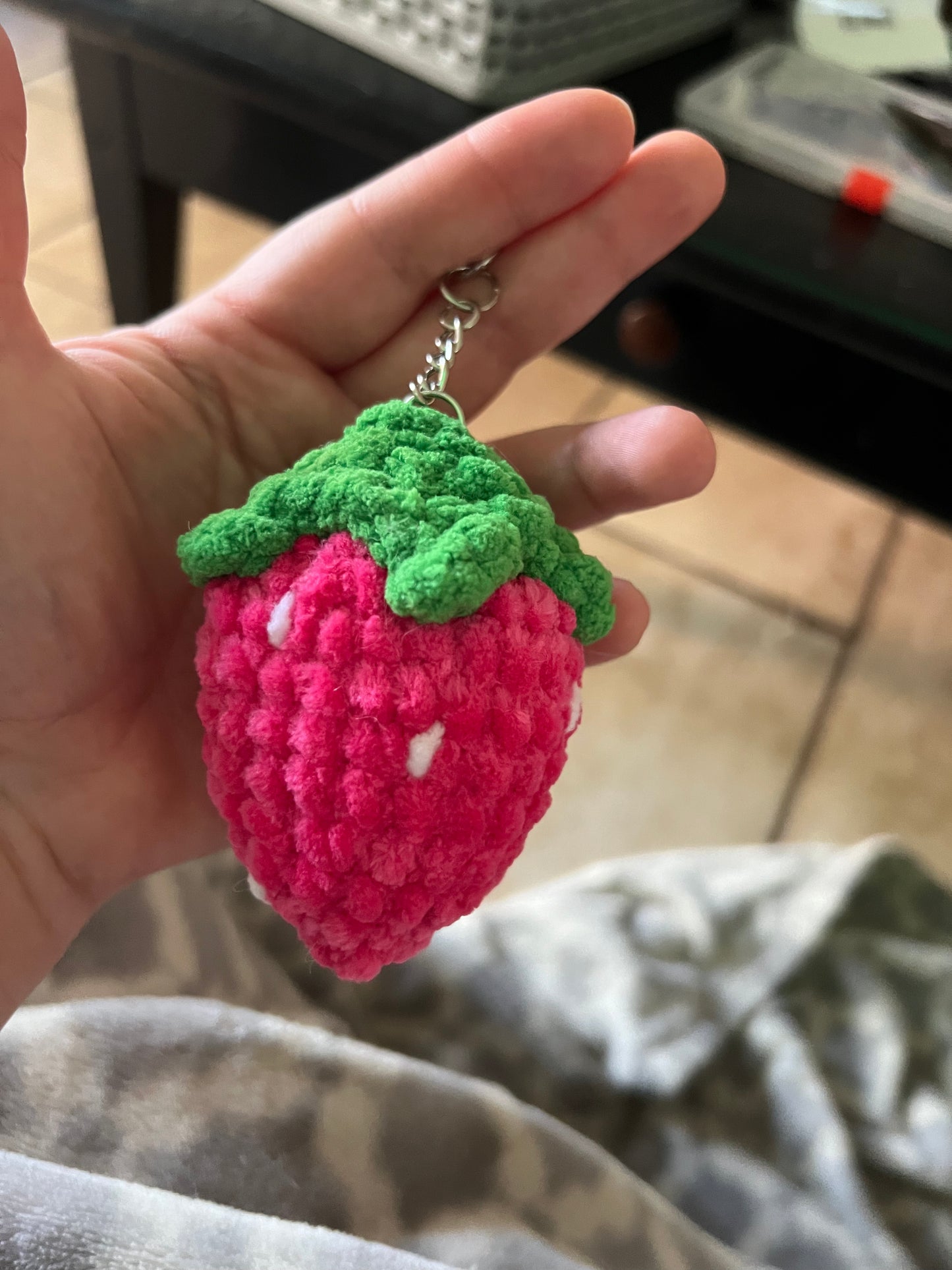 Strawberry Keychain