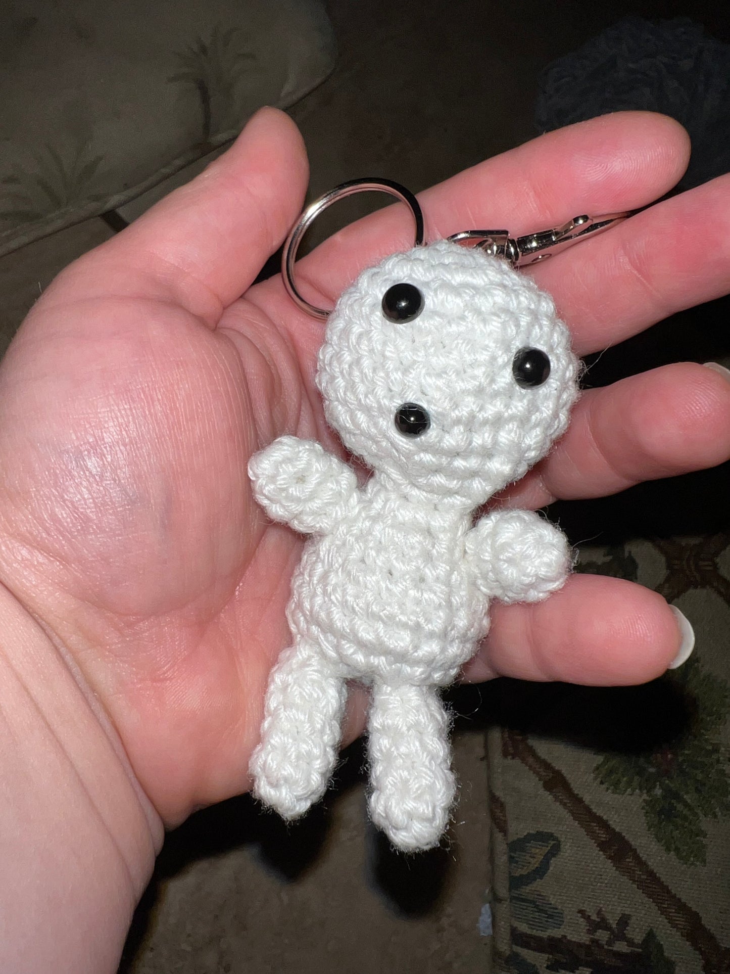 Glow in the Dark Kodama Keychain