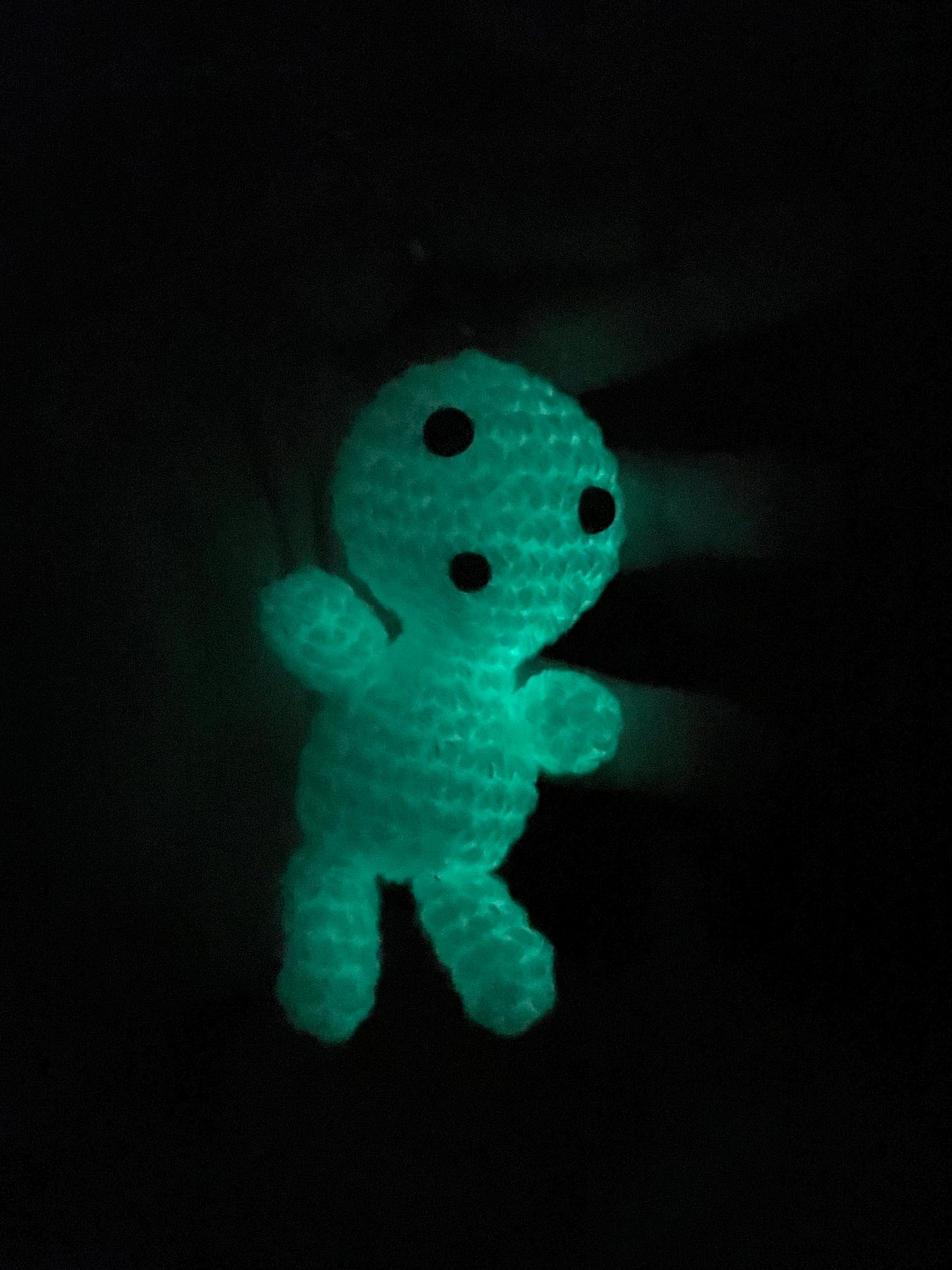 Glow in the Dark Kodama Keychain