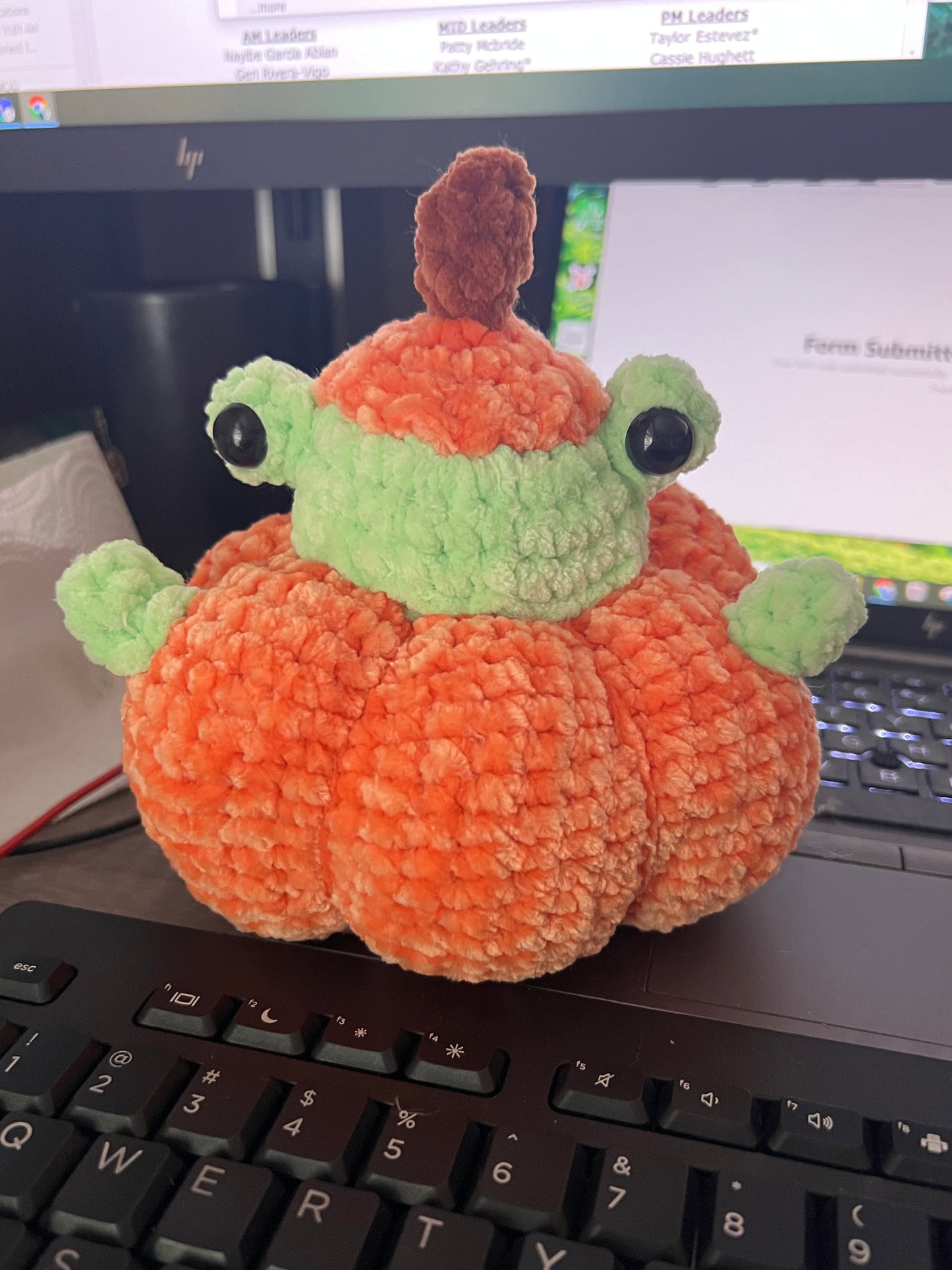 Pumpkin Frog