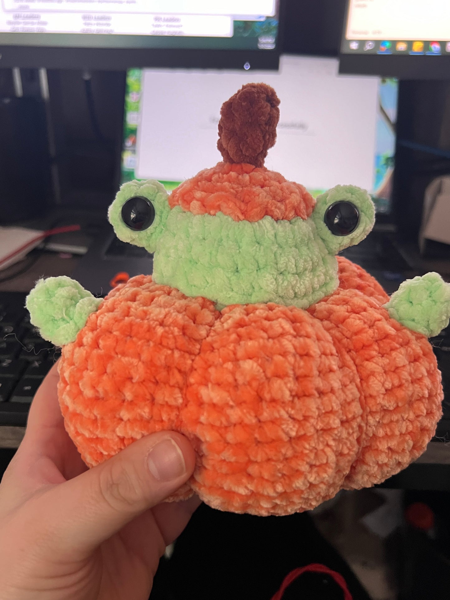 Pumpkin Frog