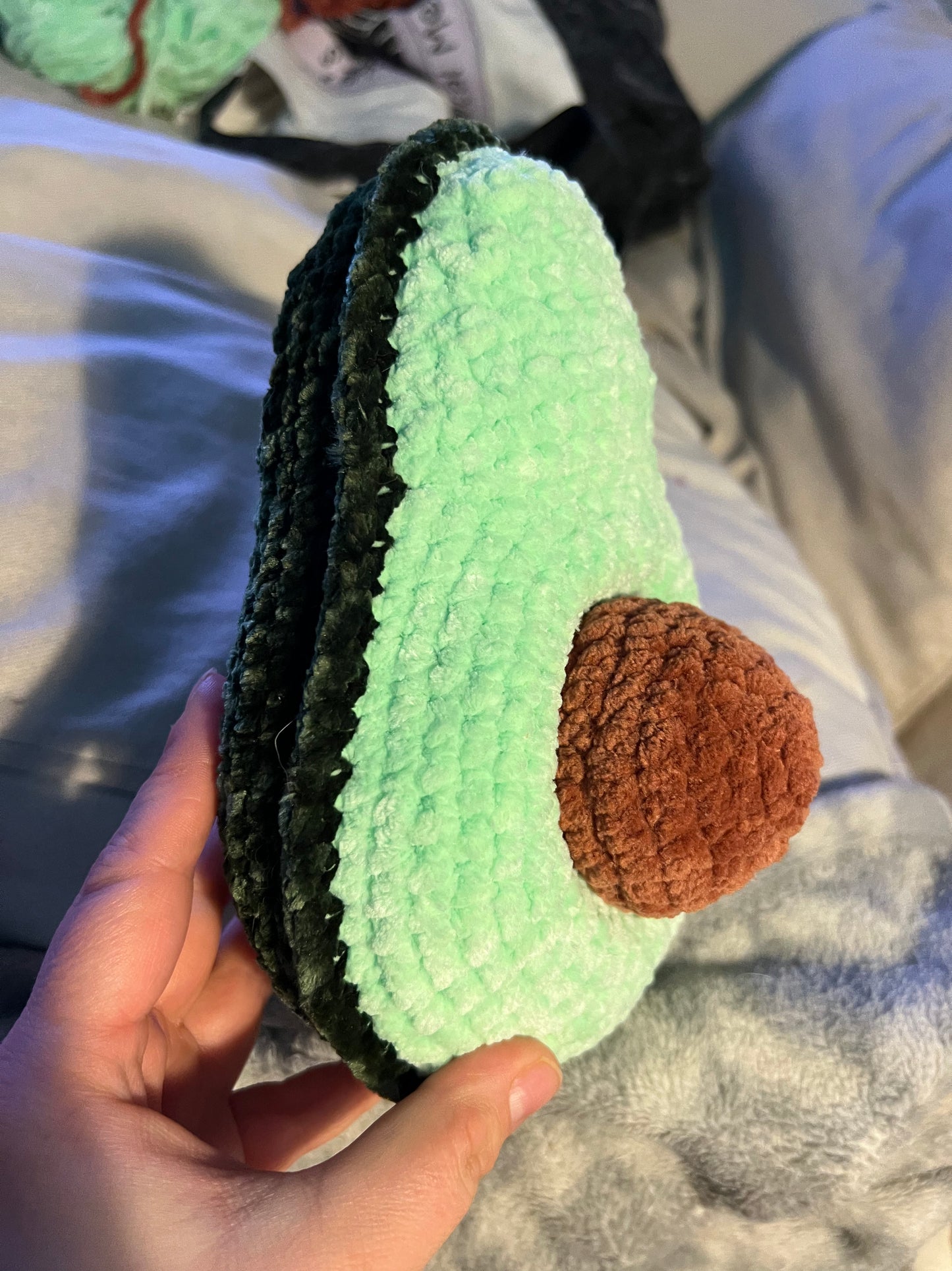 Avocado Rattle Plush