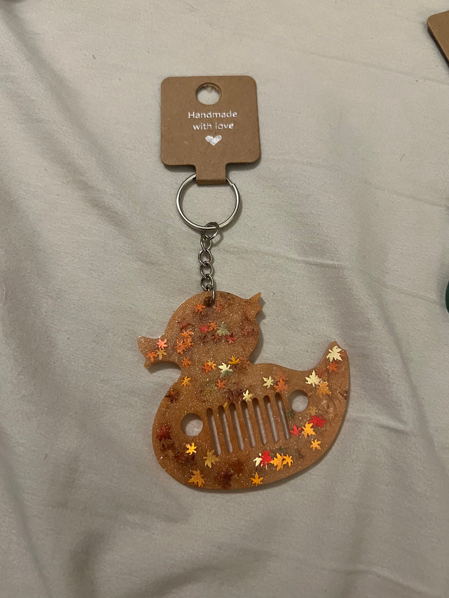 Duck Jeeper Keychain