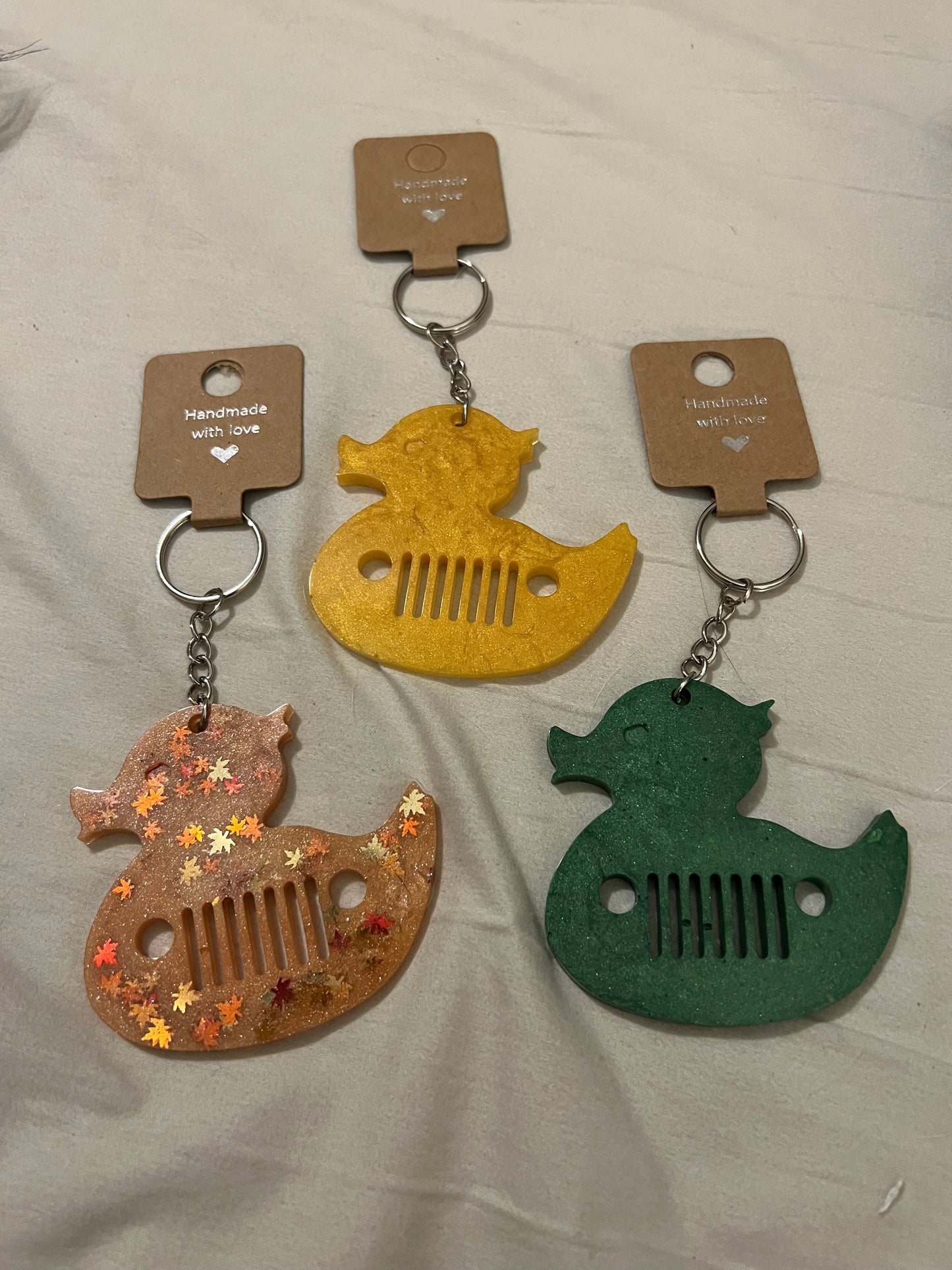 Duck Jeeper Keychain