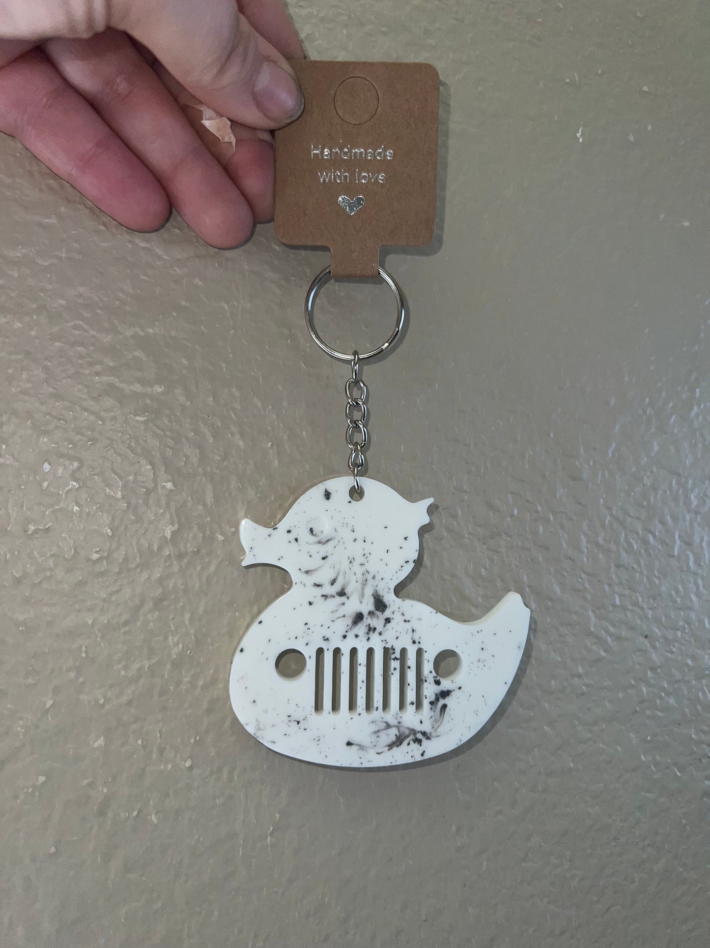 Duck Jeeper Keychain