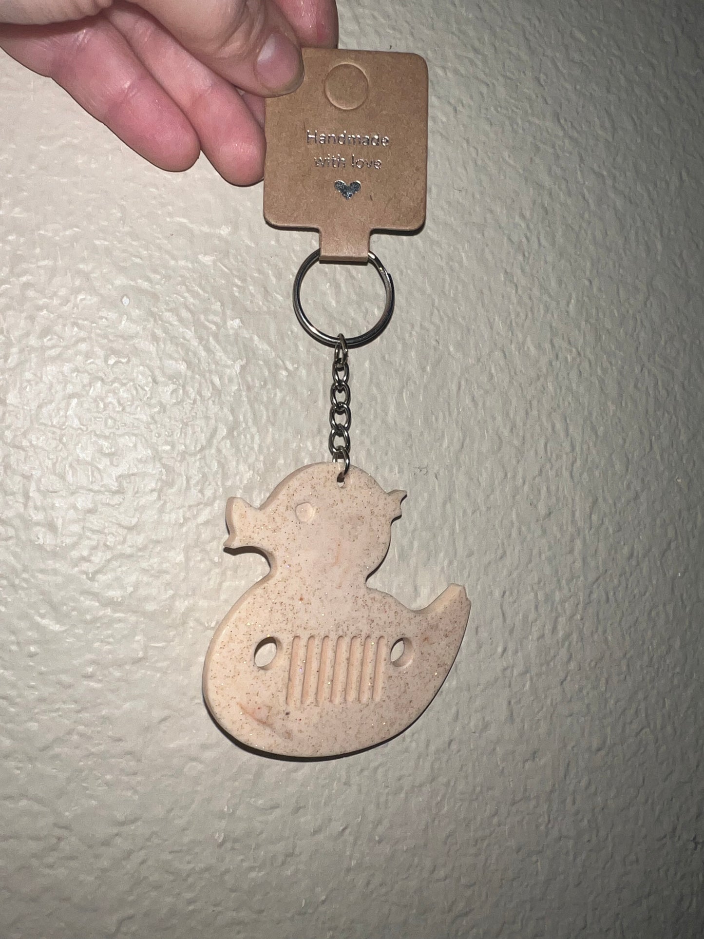 Duck Jeeper Keychain