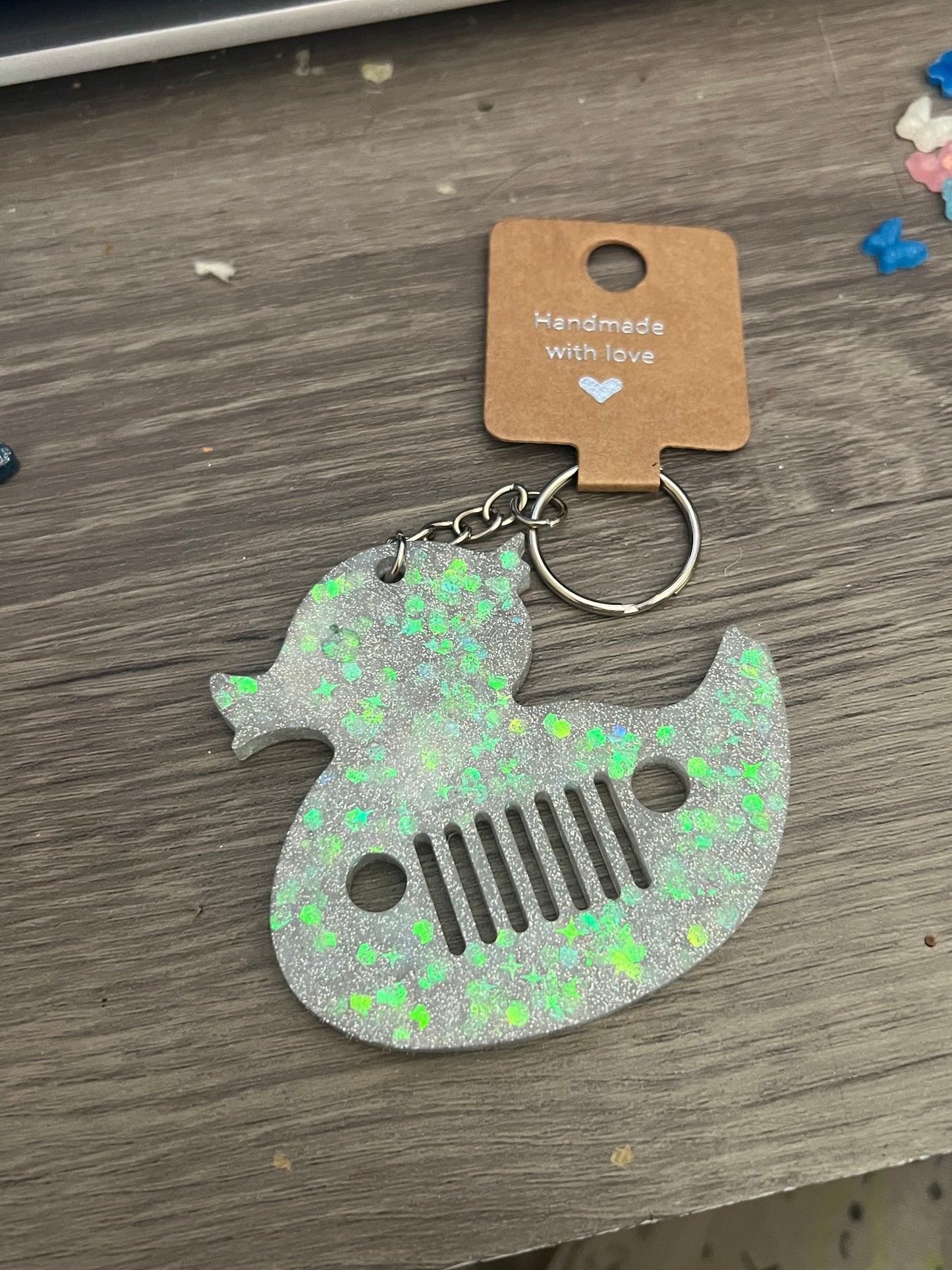 Duck Jeeper Keychain