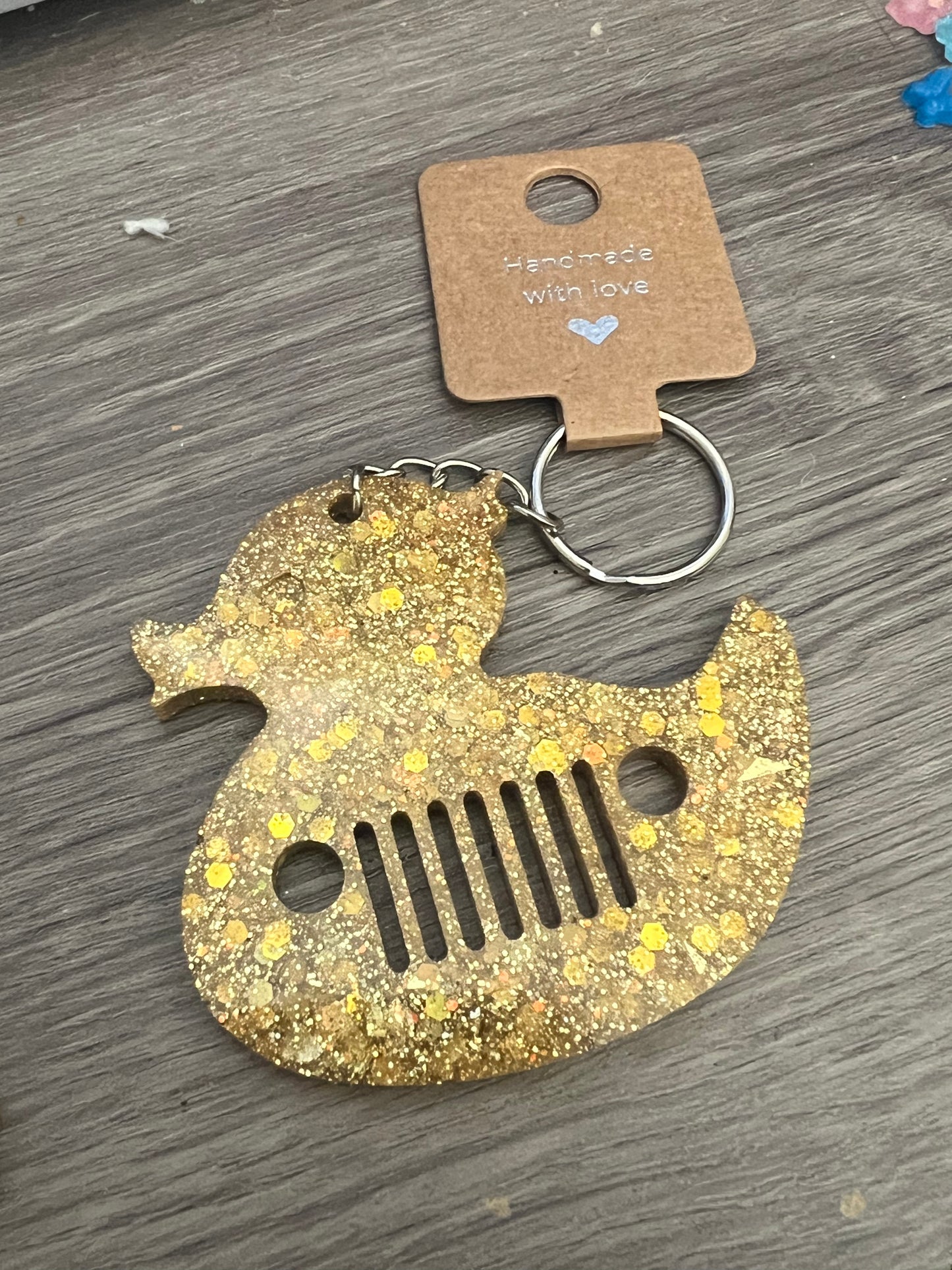 Duck Jeeper Keychain