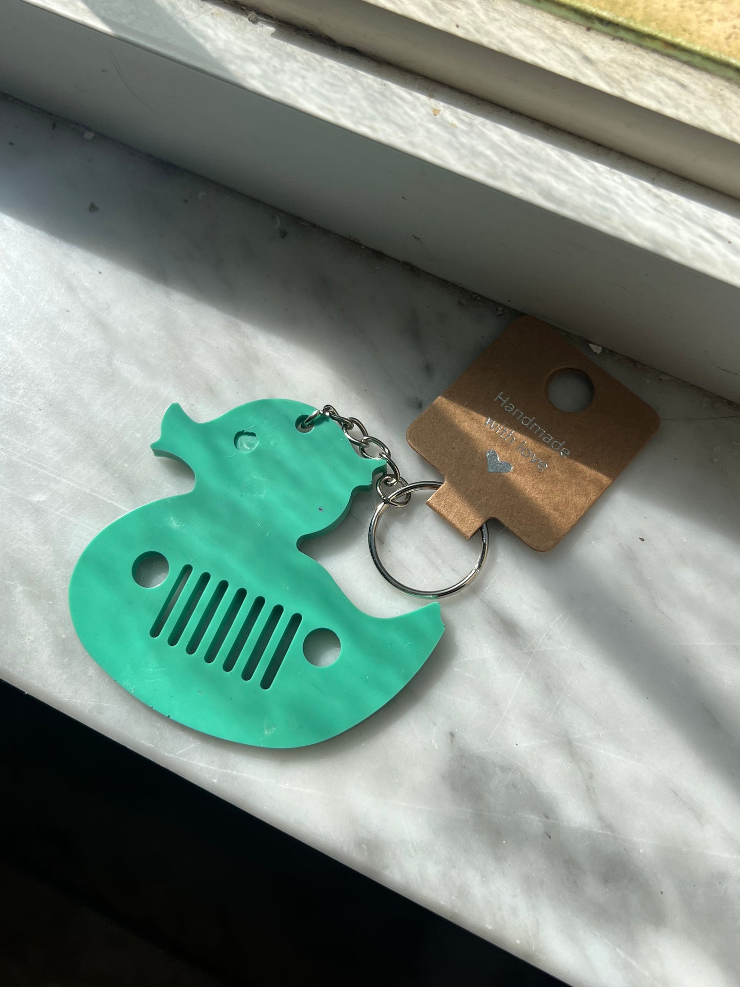 Duck Jeeper Keychain