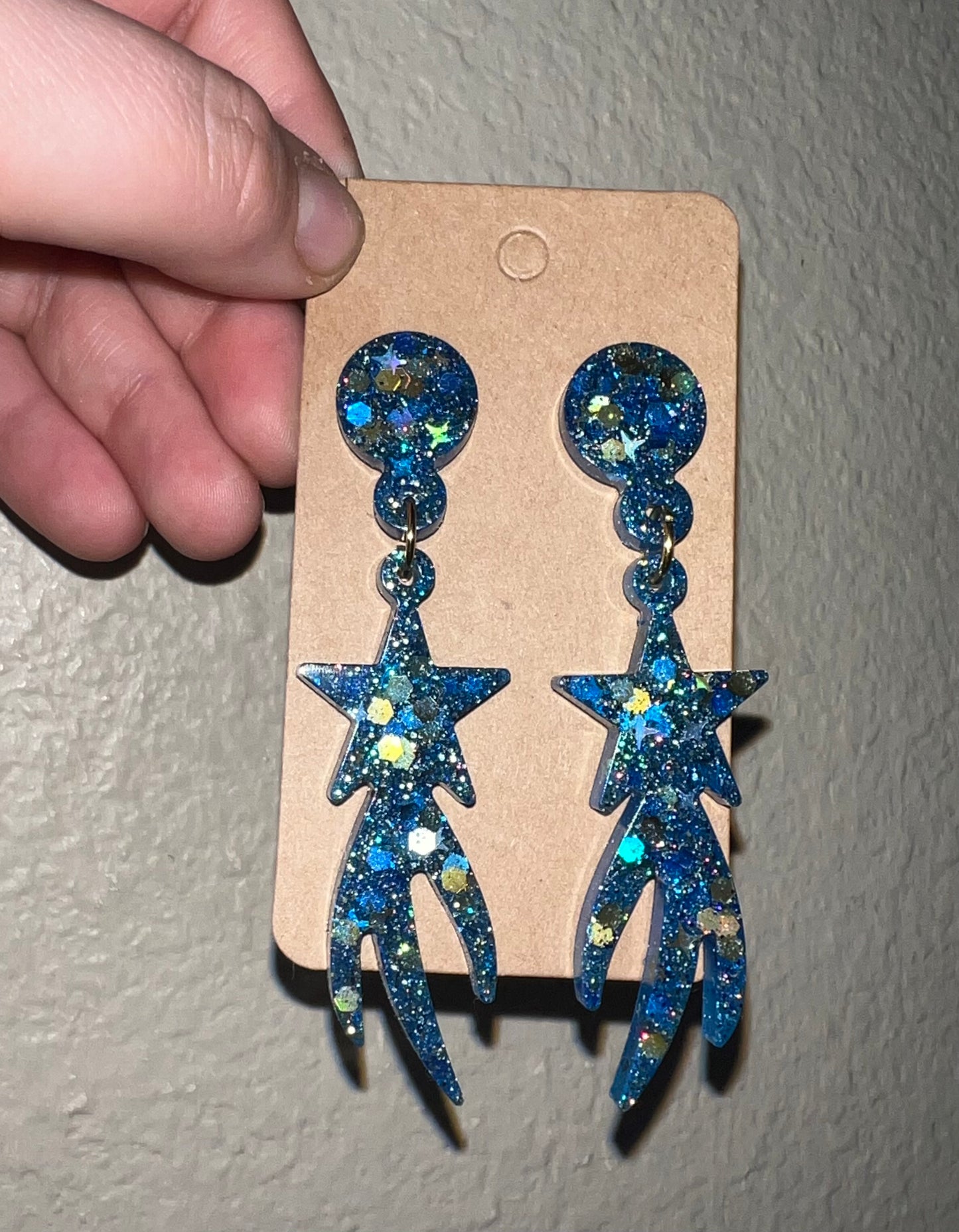 Astrological Shooting Star Earrings