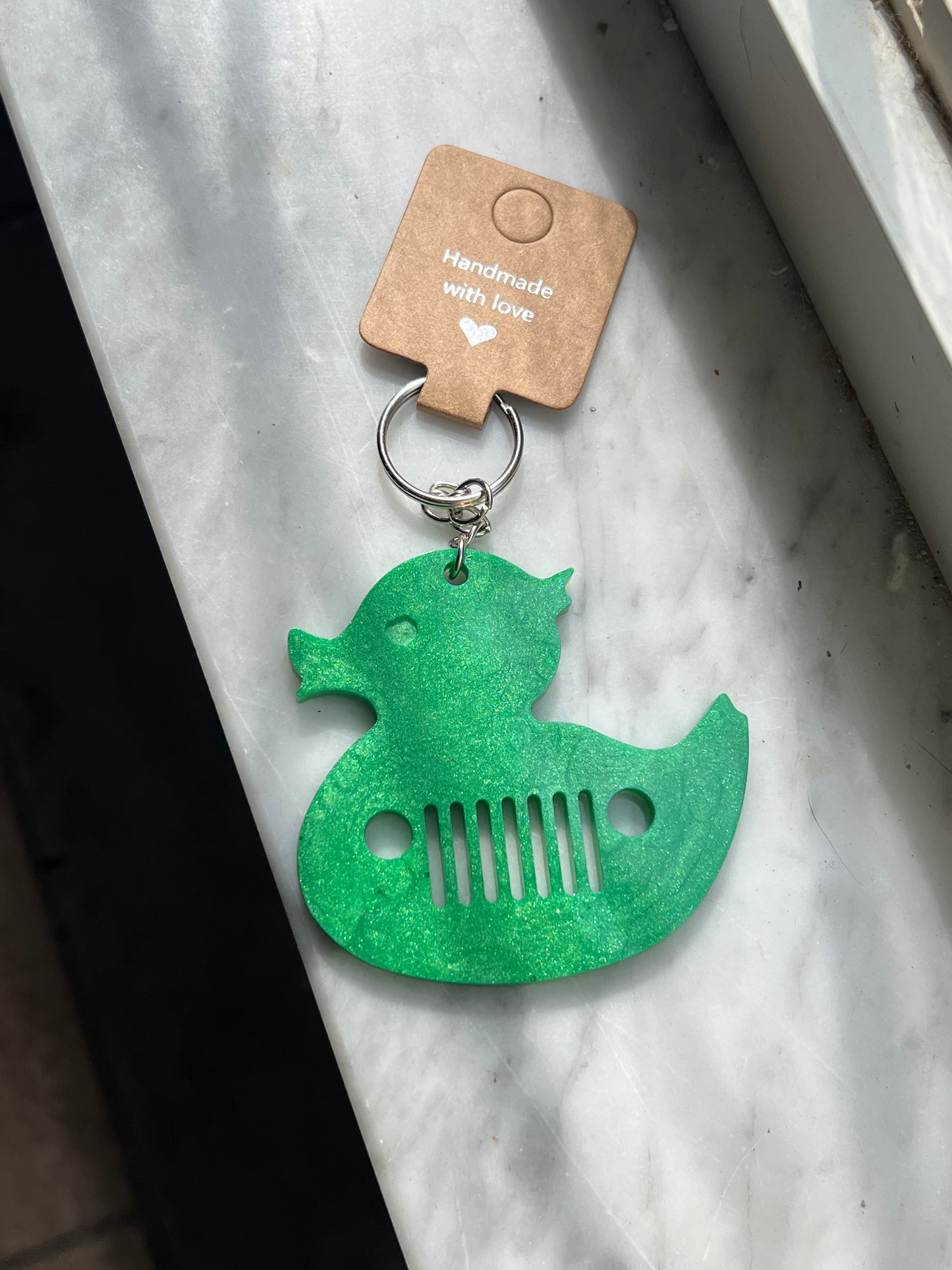 Duck Jeeper Keychain