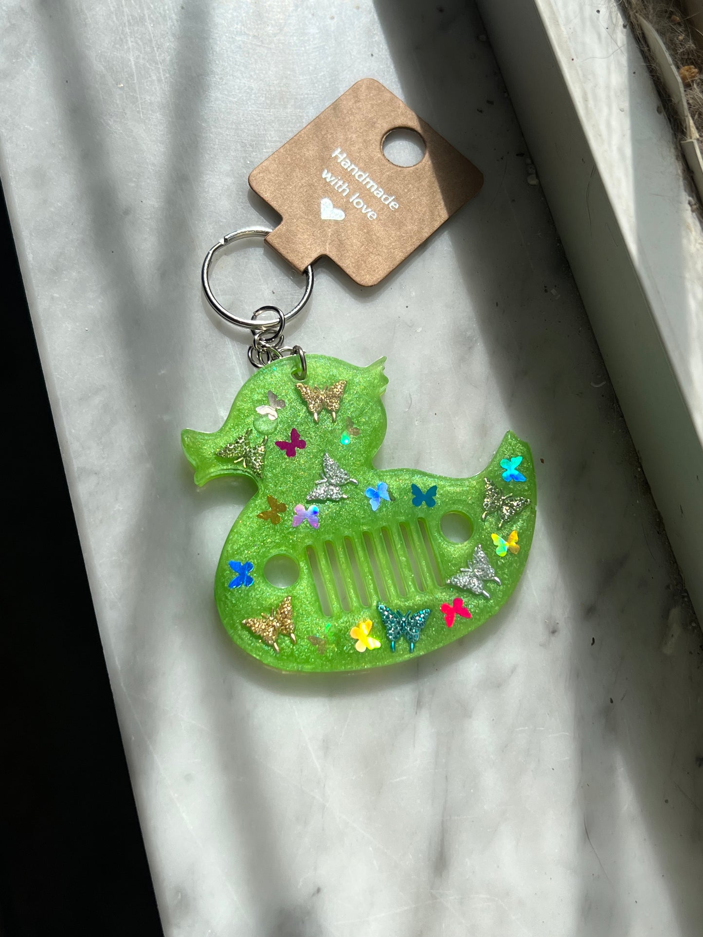 Duck Jeeper Keychain